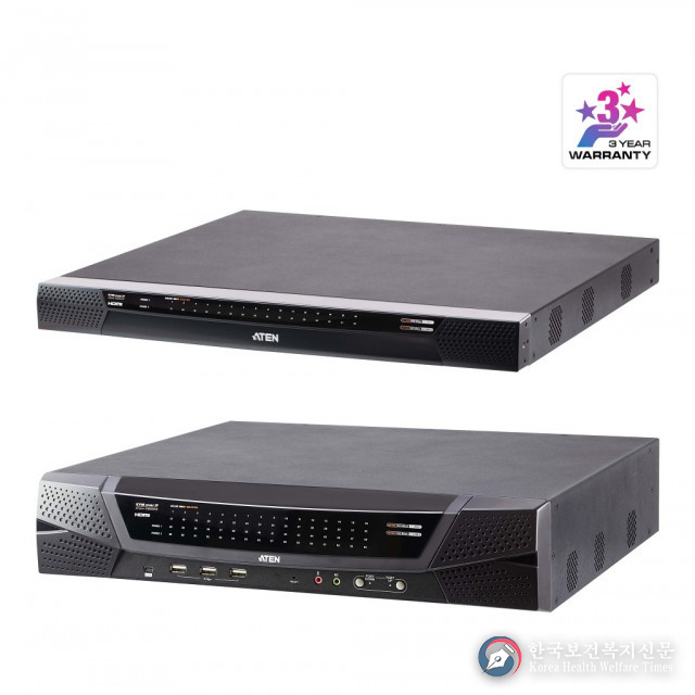 에이텐, 원격 공유 접속 멀티 KVM over IP 스위치 2종 KN8032VB, KN8064VB 출시